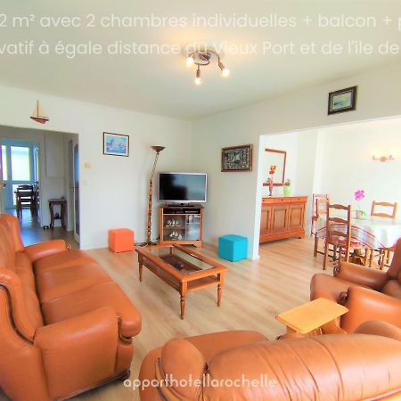 לה רושל Appartement T3 Lumineux Et Tout Confort De 72 M2 Avec Parking Privatif מראה חיצוני תמונה
